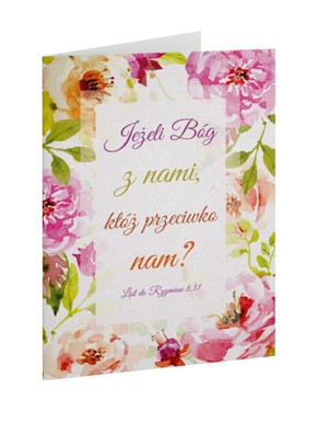 A Kartka składana - Jeżeli Bóg z nami