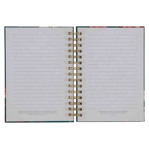 Notatnik na spirali - All Things are Possible Teal