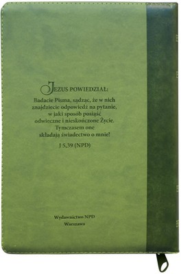 Nowy Testament NPD - zielona suwak paginator