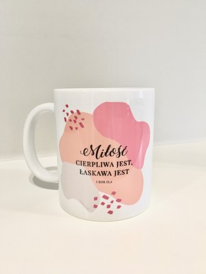 Kubek Szaron - Miłość cierpliwa jest - plamy