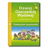 Dawaj oszczędzaj wydawaj - dla nauczyciela