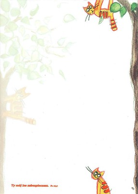 Papeteria A5 - Ty mój los zabezpieczasz - kotek