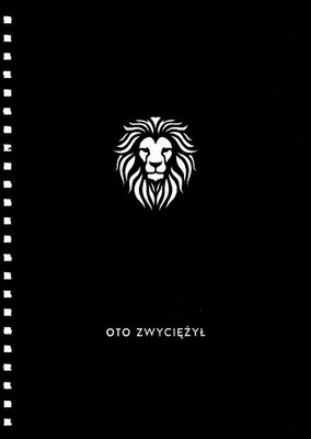 Notatnik - Oto zwyciężył - Lew
