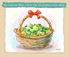 Podkładka pod mysz - jabłka - Kto trwa