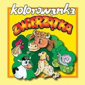 Zwierzątka - kolorowanka mała