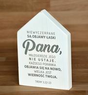 Deska domek - Niewyczerpane są objawy łaski