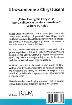 Utożsamienie z Chrystusem - Wilford Reidt