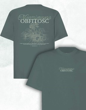 T-Shirt Oversize - Niezmierzona obfitość - roz M