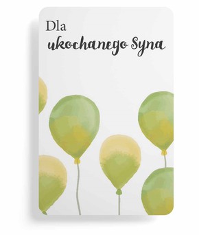 Magnes na lodówkę - Dla Ukochanego syna