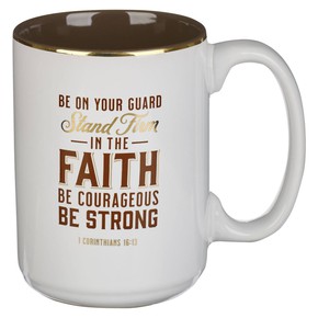 Kubek ceramiczny - Stand Firm White Ceramic