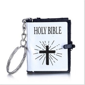 Brelok BIBLIA - srebrny