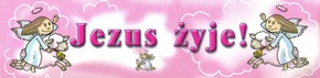 Zakładka promise - Jezus żyje - aniołki 