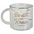 Kubek ceramiczny - Be Still White Marbled Ceramic