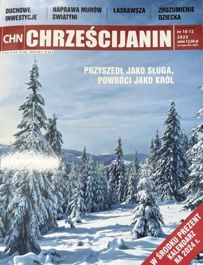 Czasopismo Chrześcijanin - 2023 nr 10-12