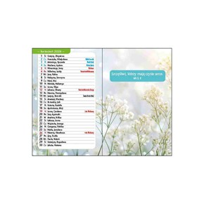 Kalendarz 2026 - kieszonkowy Szczęście - pejzaż