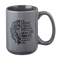 Kubek ceramiczny - Be Strong Lion