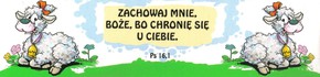 Zakładka promise - Zachowaj mnie Boże 