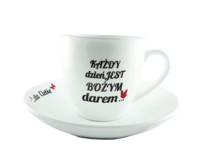 Filiżanka - Każdy dzień jest Bożym darem 