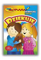 Kolorowanka - Dziękuję z zabawami - Edycja
