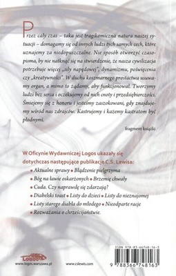 Koniec człowieczeństwa - Lewis -  twarda okładka