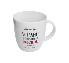 Kubek ceramiczny - W Panu pokładam nadzieję