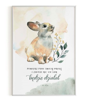 Plakat A3 - Powierz Zajączek