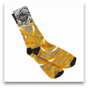 THE CHOSEN - Skarpety długie MUSZTARDOWE męskie