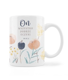 Kubek Szaron - Powierz Panu - kwiaty