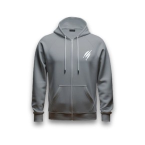 Bluza - The Chosen - 3 ryby - XL rozpinana szara