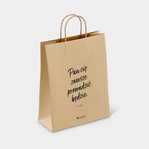 Torba prezentowa - Pan Cię zawsze prowadzić będzie