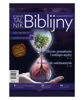Kwartalnik Biblijny - numer 3 - Lipiec 2022