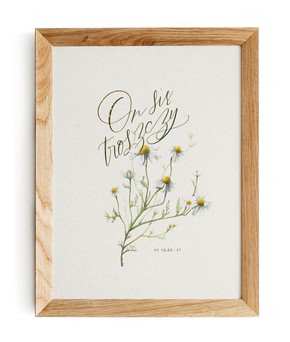 Plakat A4 - On się troszczy