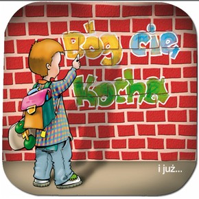 Podstawka korkowa - Bóg cię kocha 