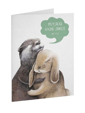 A Kartka przyjaźń - Przyjaciel kocha zawsze