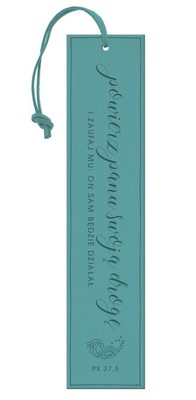 Zakładka skórzana - Powierz Panu swoją drogę