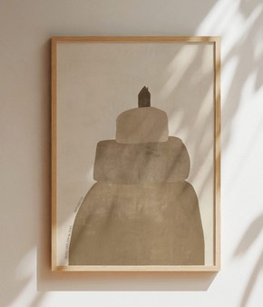 Plakat  - A4 - Dom na skale 