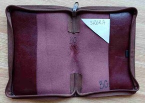 OUTLET - okładka na Biblie Gdańską stare wydanie 