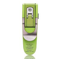 Lampka z uchwytem do książki - zielona